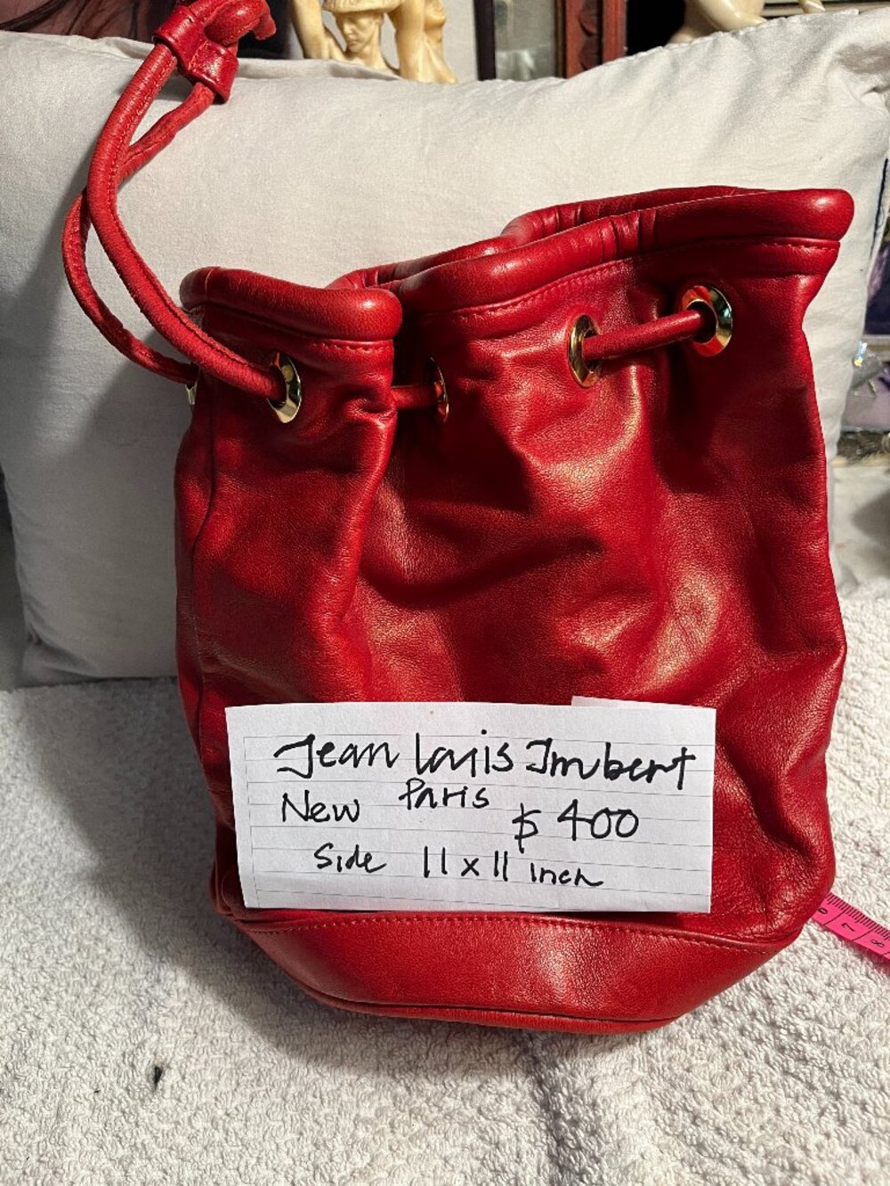 JEAN LOUISJMBERT   RED  BAG